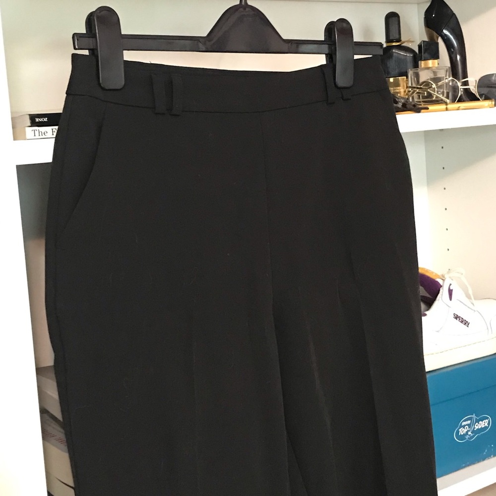 Black pantsuit trousers!